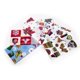 thumbnail image 5 of Manteles navideños, manteles rectangulares de 110x180 cm con diseño de flor de pascua navideña, mantel rojo para mesa de comedor navideño, mantel navideño de tela lavable para picnic, boda, Navidad (A, 5 of 5