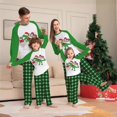 thumbnail image 2 of Nueva ropa navideña con estampado de dibujos animados para padres e hijos, pijamas para el hogar de vacaciones europeos y americanos, 2 of 3