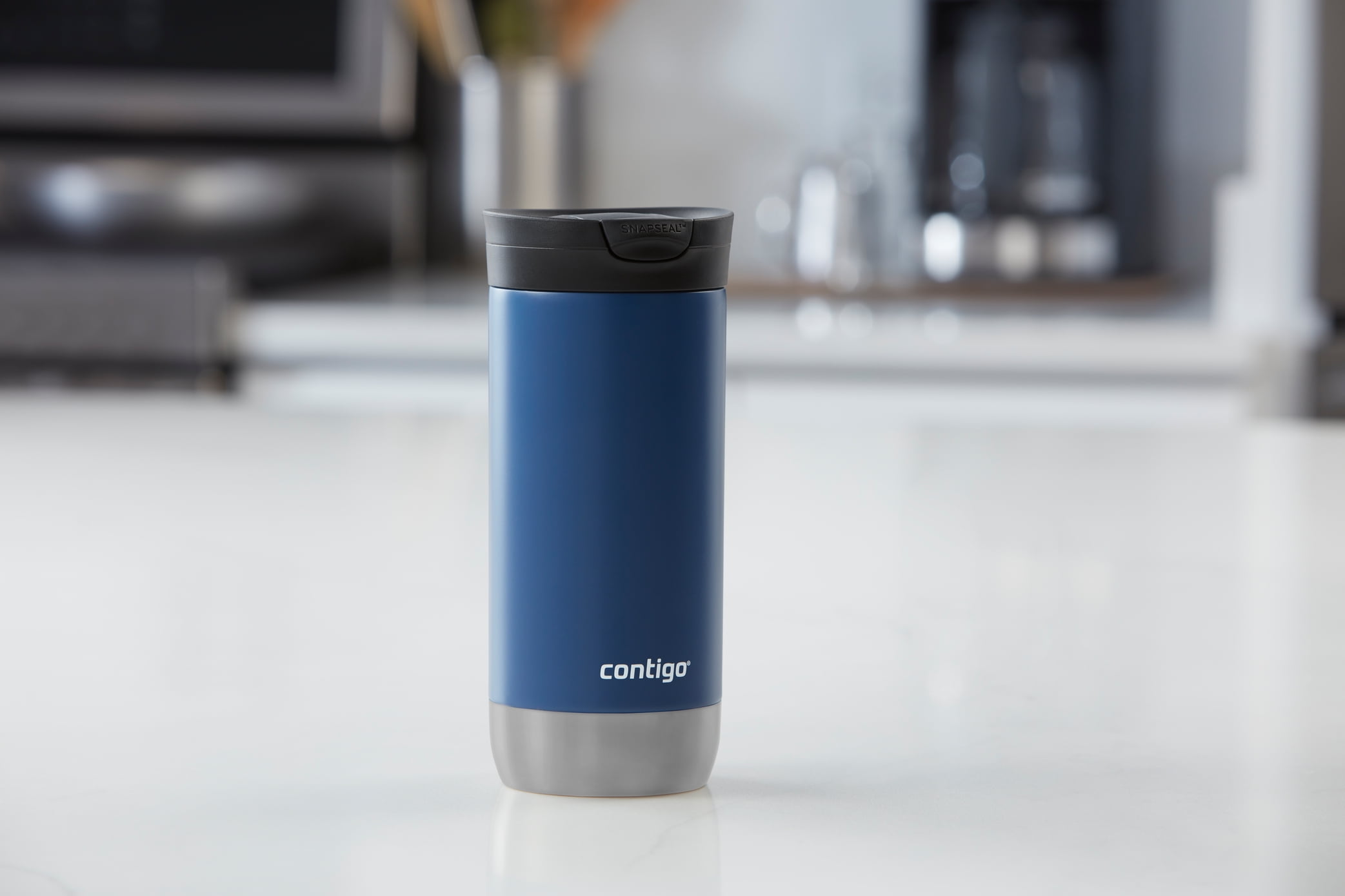 Contigo Huron 2.0 Stainless Steel Travel Mug with Snapseal Lid Licorice - 16 fl oz