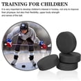 thumbnail image 1 of LJNYFDC Rondelle de Hockey à Réduction de Bruit Rondelle de Hockey sur Glace pour la Pratique Entraînement Classique Rondelle Noire Mate Norme Professionnelle pour Usage Intérieur, 1 of 7