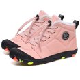 thumbnail image 3 of Botas de algodón Moda infantil Senderismo para césped Vacaciones en casa (30) Rosa, 3 of 9