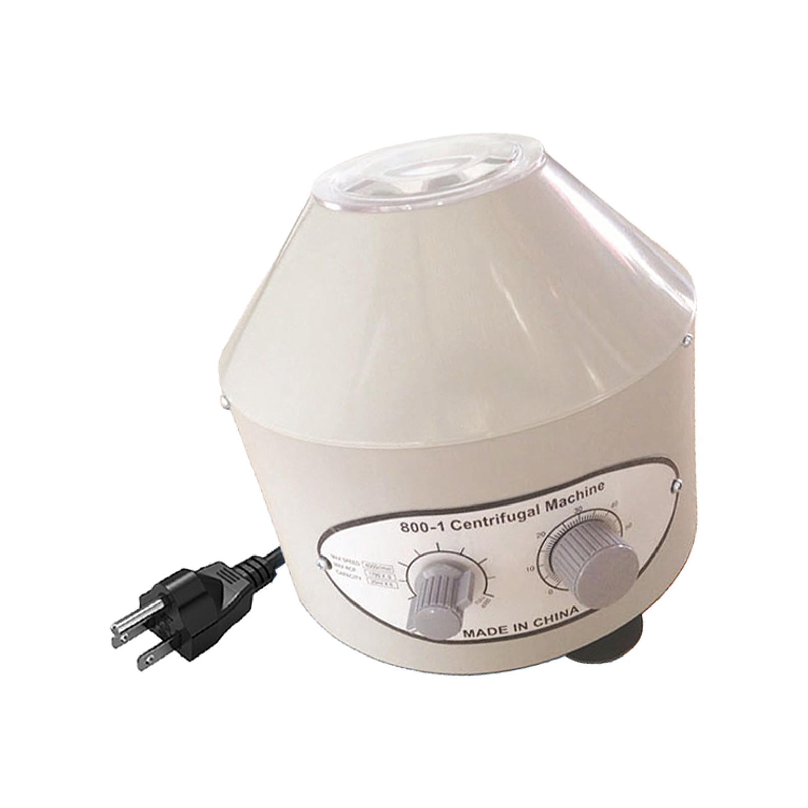 Colaxi 800-1 Electric Desktop Centrifuge 4000RPM US 110V Adapter for Chemistry, Food Versatile Time and Speed Control 50W 20MLX6
