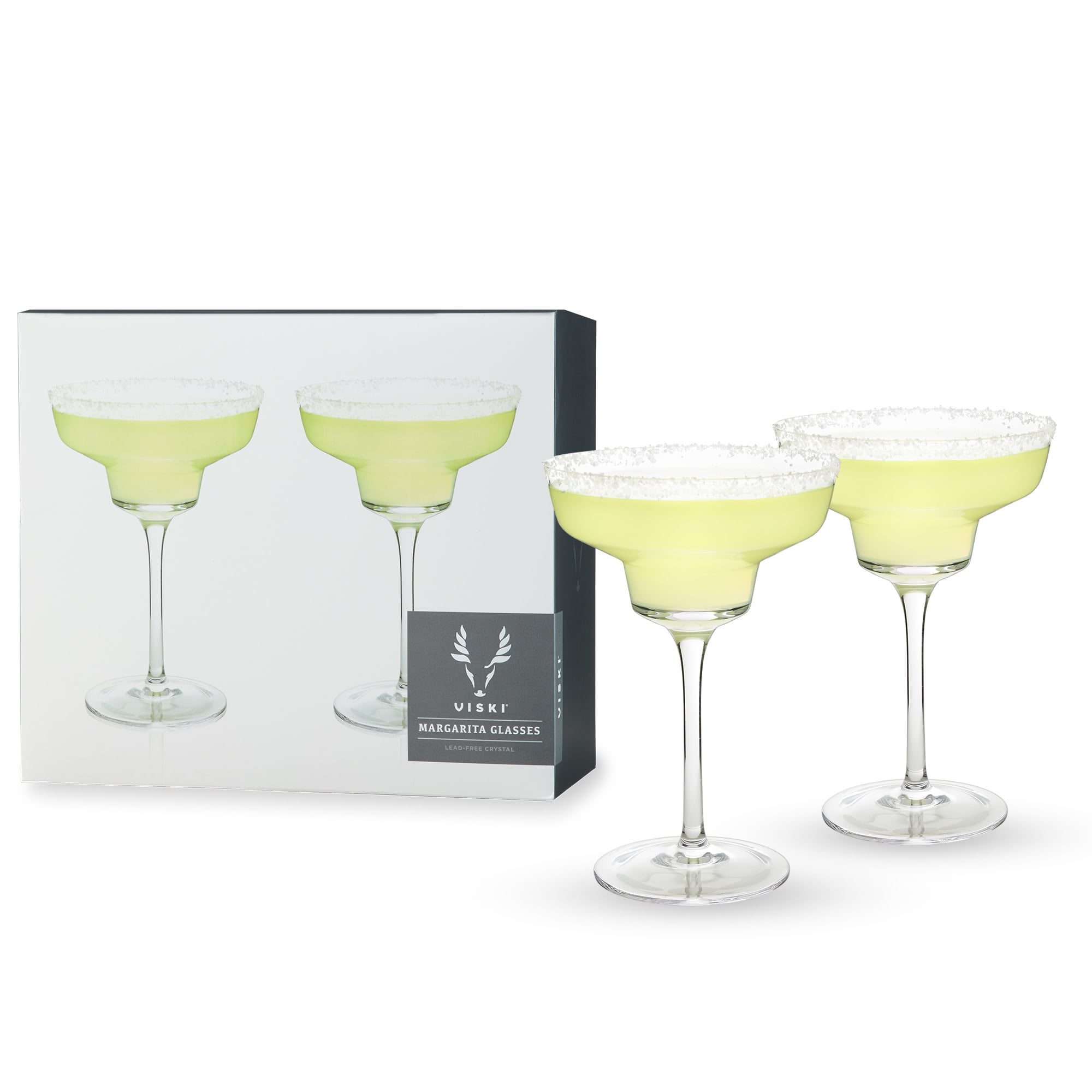 Classic Margarita Cocktail Glasses. Pack of 12 Margarita Glasses 295 cc/ml 