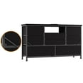 thumbnail image 4 of Zzistar 8 Dresser TV Stand with AC Outlets and 2 USC Ports for 55'' TV, Wood Wide Console Table Chest of Drawers with 8 Deep Drawers, 4 of 6