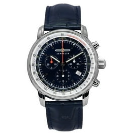 mshwang Zeppelin LZ 129 Hindenburg Moonphase (40mm) Silver Dial