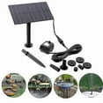 thumbnail image 1 of 1.5w Solar Panel Powered Water Feature Pump_Perfect Gift, 1 of 5