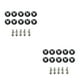thumbnail image 4 of Kenally Juego de arandelas de tornillos para coche de 10 piezas, juego surtido de arandelas, accesorios modificados para actualización de Negro 2piezas, 4 of 6
