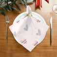 thumbnail image 2 of Coolnut Red Loving Heart Cloth Napkins Set of 6, Durable Printed Washable Table Napkins for Valentines, Weddings, Dinners Parties Home Decor, 20 x 20 Inch Washcloth Gift, 2 of 7