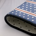 thumbnail image 4 of DouZhe Stars Stripes Red White Blue Pattern Area Rugs Non-Slip Machine Washable Floor Mat, Style Carpet Doormat, 63x48 inches, 4 of 6