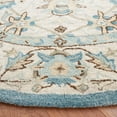 thumbnail image 3 of Safavieh Antiquity Jaki Oriental Wool Area Rug, Peacock/Blue, 6' x 6' Round, 3 of 11