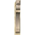 thumbnail image 2 of Ekena Millwork 6"W x 30"D x 34"H Olympic Rough Sawn Craftsman Outlooker, Douglas Fir, 2 of 4