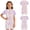 Lavender, variant on iiniim Girls Special Needs Adaptive Clothing Autism Printed Short Sleeve Anti-strip Jumpsuit Sensory Friendly Clothes Yellow 6