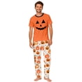 thumbnail image 2 of Grblisyd Halloween Matching Family Pajamas Set Cute Cartoon Graphic Print Mommy and Me Matching Outfits Soft Nightwear for Family, 2 of 6