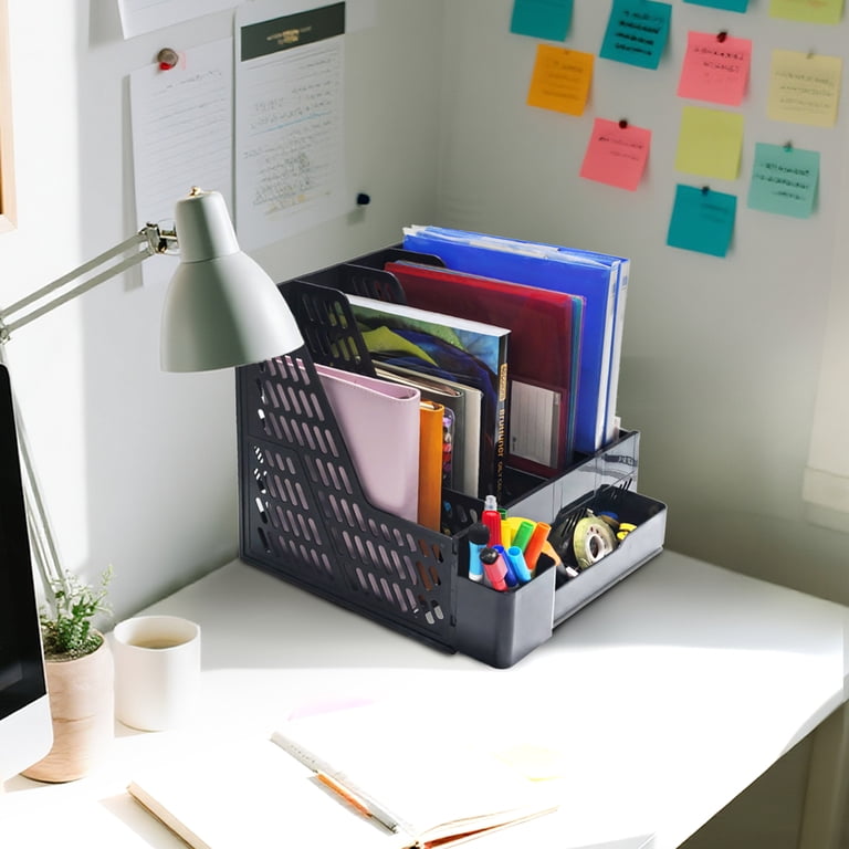 AGCAN 2-Pack 4-Tier Desk Organizer with File Holder photo 7