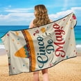 thumbnail image 7 of FOR U DESIGNS Cinco De Mayo Floral Print Car Towel Seat Covers with Absorbent Microfiber, Washable Universal Car Seat Protector Multi Purpose Towel for Gym Outdoor Sport, Picnic, Beach, 7 of 7