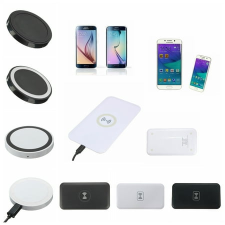QI Slim Wireless Charging Charger Pad Mat For Smartphones Android Phone and all Qi-Enabled (Best Multi Device Wireless Charger)
