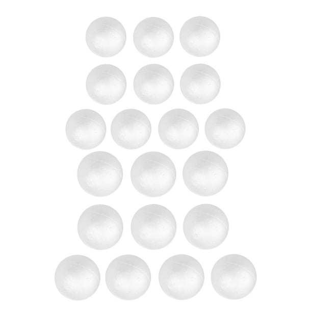 Bola de Espuma de Poliestireno Blanco 4cm 5cm Sunnimix Modelado artesanal de espuma de bola