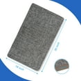 thumbnail image 2 of Oliver & Smith Anti Fatigue mat cushioned memory foam, waterproof, non-slip, comfort pad for office, laundry, home. 18x30 Black, 2 of 6