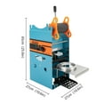thumbnail image 2 of Manual Tea Cup Sealer Machine, Tea Sealer Machine, Cup Sealing Machine, 2 of 15