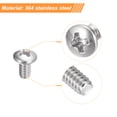 thumbnail image 4 of #6-32x1/4" Pan Head Machine Screws, 304 Stainless Steel Screw, Pack of 50, 4 of 5