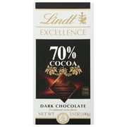 (Pack of 12) Lindt 70% Cocoa Dark Chocolate Excellence Bar, 3.5 oz.
