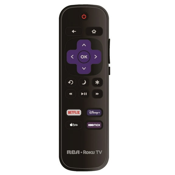 OEM Replacement Remote Control Compatible with All RCA Roku TV Smart TVs【Only Works with RCA Roku TV, Not for Roku Stick and Roku Box】 (Netflix/Disney Plus/Apple TV  / HBO Max)