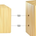 thumbnail image 3 of Uxcell 304 Stainless Steel Dowel Pin 4x5 mm, Metal Shelf Peg Support Shelves, 50 Pack, 3 of 7