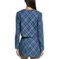 thumbnail image 2 of Amanda Uprichard womens  Maven Jacket, m, Blue, 2 of 3