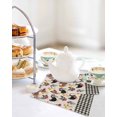 thumbnail image 4 of Farmhouse Rooster Kitchen Dish Towels for Drying Dishes Set of 3, Vintage Watercolor Flowers Black Plaid Waffle Weave Microfiber Hand Tea Bathroom Towels Quick Dry & Absorbent Towel 12x12, 4 of 7
