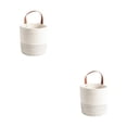 thumbnail image 4 of Cesta de almacenamiento colgante Naiovety maceta tejida color Blanco, 4 of 6
