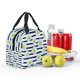 thumbnail image 5 of Disketp Daisy Striped Nautical Bolsa Térmica para Almuerzo para Hombre y Mujer, Ideal para Trabajo, Senderismo y Picnic, 5 of 8