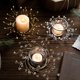 thumbnail image 4 of Stylish Tabletop Candle Wreath Accent Candle Cup Dinner Enhancing Wreath Accessory Elegant Candle Holder Flower Rings 11CM, 4 of 4