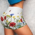 thumbnail image 4 of Fotbe Wild Herbs Shorts Sin Costuras – Shorts Deportivos de Cintura Alta para Mujer, Elásticos para Gimnasio, Yoga, Running o Ciclismo-Small, 4 of 8