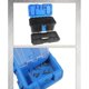 thumbnail image 3 of Caja de herramientas de 13 pulgadas, cajas de herramientas pequeñas de plástico, almacenamiento y organización con bandeja extraíble, Compatible con ferretería, almacenamiento de h, 3 of 5