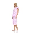 thumbnail image 3 of Lati Fashion Women Capri and Short Sleeve Top 2-Piece Female Pajamas Set Pink M, 3 of 4