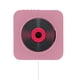 thumbnail image 1 of Inteprter Reproductor de CD montado en la pared Boombox de audio portátil para el hogar compatible con Bluetooth con control remoto Radio FM Cables de audio/vídeo Rosado, 1 of 6