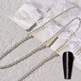 thumbnail image 3 of Cadenas de diamantes para uñas, suministros para decoración de uñas, 7 tiras de cadenas metálicas con purpurina, diseño brillante, accesorios de decoración de joyas para uñas, dijes 3D para uñas,, 3 of 6