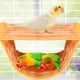 thumbnail image 3 of Nido de pájaro cálido de invierno, litera, hamaca colgante, cabaña de peluche, casa de loros, tienda de campaña, juguete, jaula para pájaros, percha para periquitos, cacatúas, pinzones de cacatúa, 3 of 5