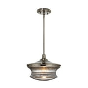 Zeev Magister Collection Traditional 1 Light Pendant Brushed Nickel