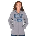 thumbnail image 3 of US Air Force USAF Mother Military Mom Women Plus Size Zipper Hoodie Brisco Brands 4X, 3 of 5