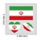 thumbnail image 3 of Pegatinas de tatuajes de fútbol americano para aficionados Pack 10 – Tatuajes temporales con diseños de banderas para fiestas de fútbol, días de partido, decoraciones de bar, cara y cuerpo, 3 of 6