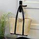 thumbnail image 5 of Bolso de hombro de paja FLhrweasw tejido femenino gran capacidad lentejuelas Color contrastante, 5 of 9