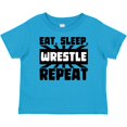 thumbnail image 3 of Inktastic Eat, Sleep, Wrestle, Repeat Boys or Girls Baby T-Shirt, 3 of 5