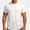 White, variant on Oversized T Shirts for Men Vintage Basic Tees Loose Fit Crewneck Breathable Shirts Workout Cotton Tshirt Tops Black