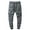 Gray, variant on Lorytime Mens Cargo Pants with Multi Pockets Cotton Drawstring Elastic Waist Joggers Long Athletic Pants Outwear