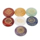 thumbnail image 2 of Piedras de chakras, piedra curativa energética de los siete chakras, piedra rúnica del aura, amuleto decorativo, 2 of 14