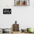 thumbnail image 4 of Zomyto 8x12IN Kitchen Rules Sign Dining Room Restaurant Wood Wall Hanging Sign,Rustic Modern Farmhouse Kitchen Rules Wall Art A02, 4 of 6