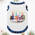 thumbnail image 5 of Hanukkah Pajamas For The Family And Dog, Cute Dog Themed Hanukkah Blue Pajamas, All Sizes Available, 5 of 7