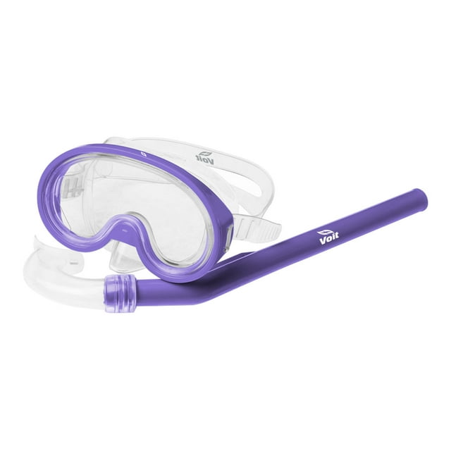 Set Acuatico Junior Visor + Snorkel I Morado
