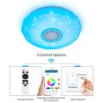 thumbnail image 2 of Lámpara de techo Irfora AC186-265V 36W LED Starlight Regulable Música Lámpara de techo Control remoto y de APP Alta calidad de sonido Altavoz BT RGB Cambio de color Fiesta Luces de estrella Accesorio Irfora Lámpara de techo, 2 of 6